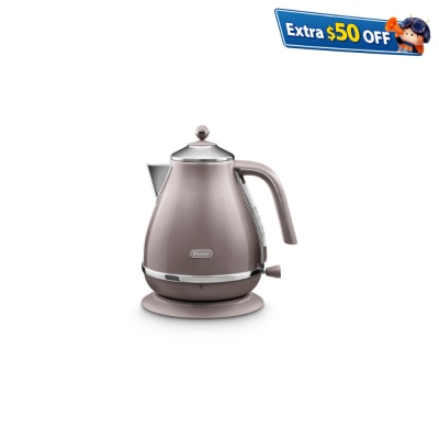 DELONGHI KBOT3001 Icona Metallics Series Water Kettle