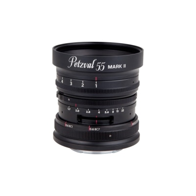 Lomography Petzval 55 Alu Black Canon RF Lens