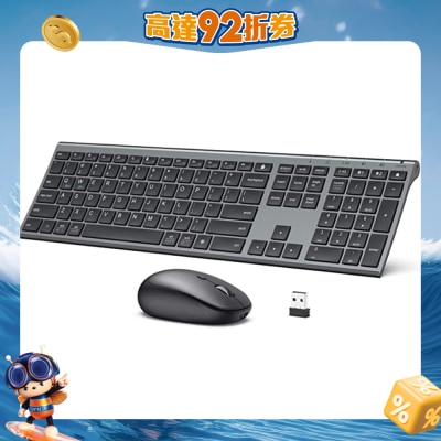 iClever - DK03 Combo BT 4.2+2.4G Wireless  Mice and Keyboard