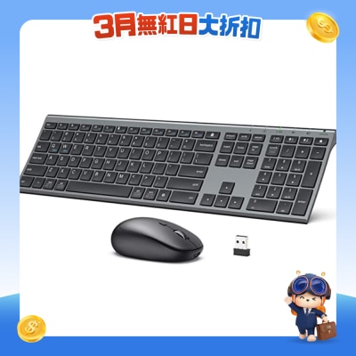 iClever - DK03 Combo BT 4.2+2.4G Wireless  Mice and Keyboard