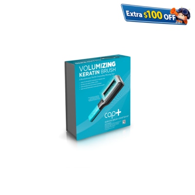 Capillus Cap+ Volumizing Keratin Brush Starter Kit