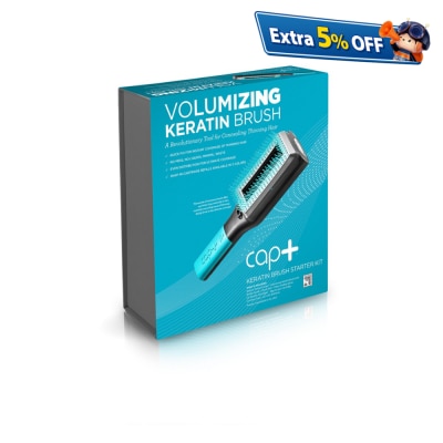Capillus Cap+ Volumizing Keratin Brush Starter Kit