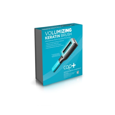 Capillus Cap+ Volumizing Keratin Brush Starter Kit