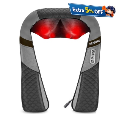 RENPHO Heated Neck and Back Massager