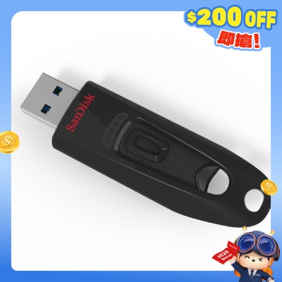SANDISK - Ultra USB 3.0 Flash Drive 64GB USB Storage