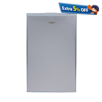 WHIRLPOOL WF1D122RAS 122L 1-Door Direct Cooling Refrigerator Fridge (includes unpacking and moving appliance service)