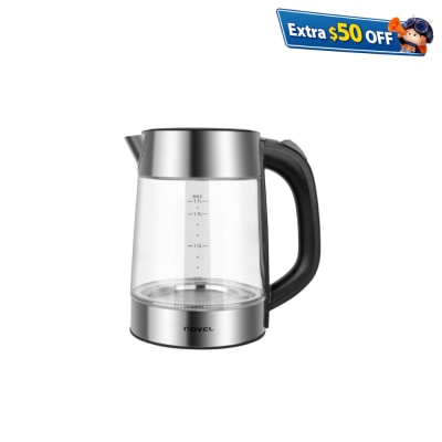 NOVEL NK2174 1.7L Electric Glass Kettle