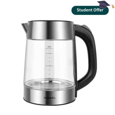 NOVEL NK2174 1.7L Electric Glass Kettle