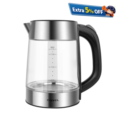 NOVEL NK2174 1.7L Electric Glass Kettle