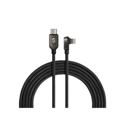 Black Shark - Right Angle USB-C to Lightning Cable