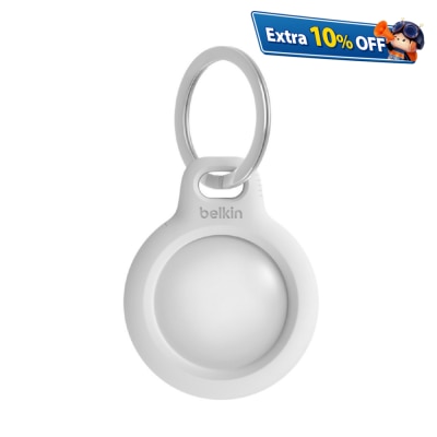 BELKIN 貝爾金 AirTag 專用保護套連鎖匙扣