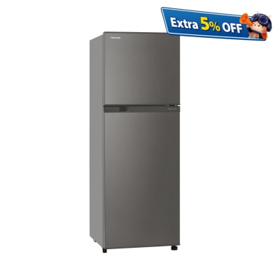 TOSHIBA GR-A28HSZ 2-Door Inverter Compressor Refrigerator (231L) (includes unpacking and moving appliance service)