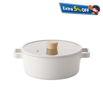 Neoflam Fika Casserole 22cm with glass lid EK-FG-C22