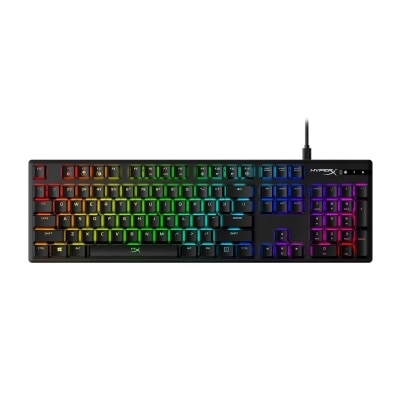 HyperX Alloy Origins 机械式有线电竞键盘(青绿轴)