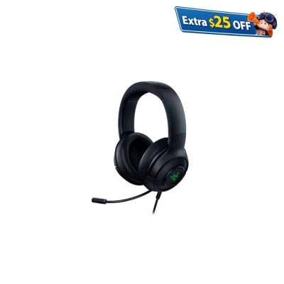 Razer 雷蛇 Kraken V3 X - 有線 USB 遊戲耳機