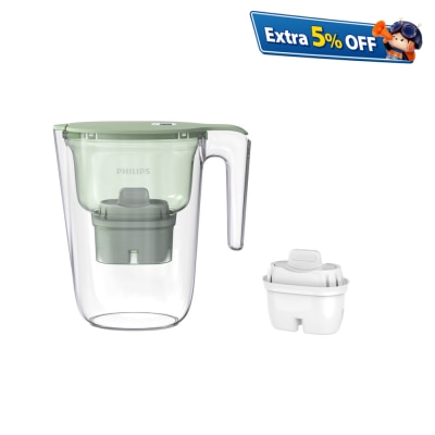 PHILIPS AWP2935GNT/97 Mirco Pure Water Filter Pitcher plus 1pc AWP210 Filter