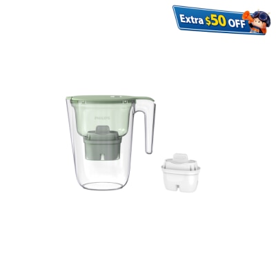 PHILIPS 飞利浦 AWP2935GNT/97 Mirco Pure 滤水壶 连 1个AWP210滤芯套装