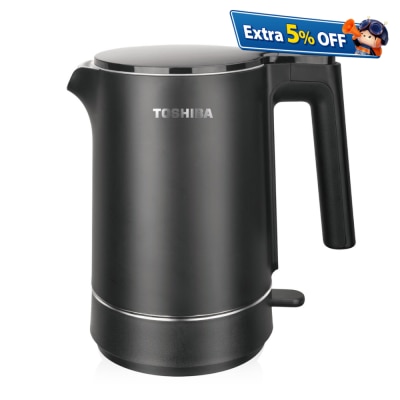 TOSHIBA 東芝 KT-15DRRH 1.5公升無線雙層電熱水壺