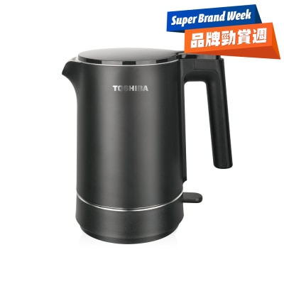 TOSHIBA 东芝 - KT-15DRRH 1.5公升无线双层电热水壶