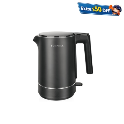 TOSHIBA 东芝 KT-15DRRH 1.5公升无线双层电热水壶