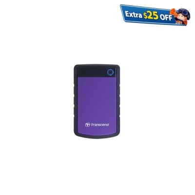 TRANSCEND StoreJet 25H3 2TB Portable HDD