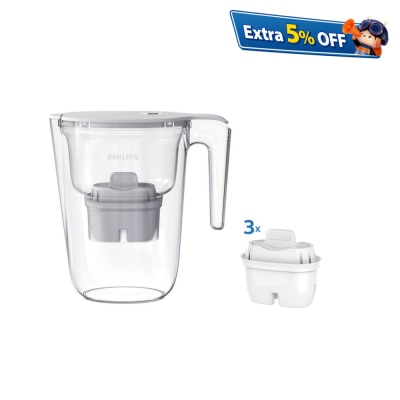 PHILIPS AWP2935WHT/97 Mirco Pure Water Filter Pitcher plus 3Pcs AWP211 Filter