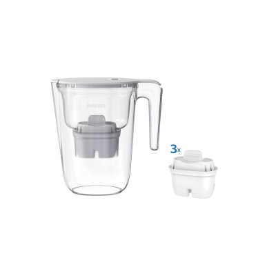 PHILIPS 飞利浦 AWP2935WHT/97 Mirco Pure 滤水壶 连 3个AWP211滤芯套装