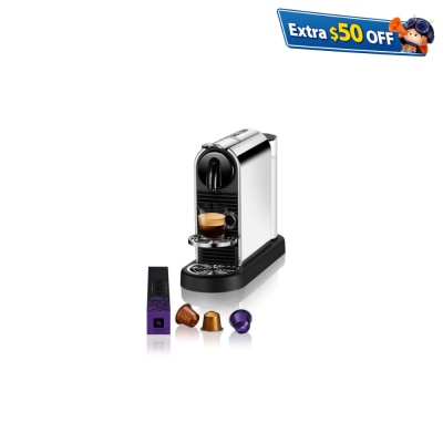 NESPRESSO D140 Citiz Platinum Coffee Machine