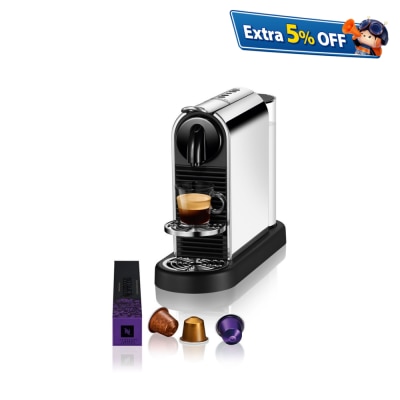 NESPRESSO D140 Citiz Platinum Coffee Machine