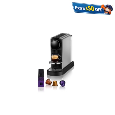 NESPRESSO C140 Citiz Platinum Coffee Machine