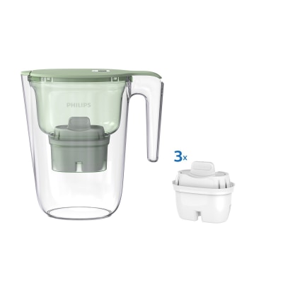 PHILIPS 飞利浦 - AWP2935GNT/97 Mirco Pure 滤水壶 连 3个AWP211滤芯套装