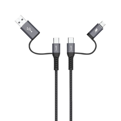 inno3C 創品 i-M4 4 in 1 USB-A/Type-C to Micro/Type-C 接線