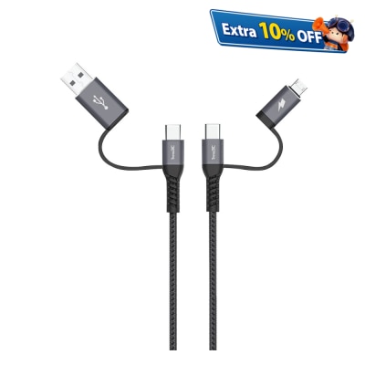 inno3C i-M4 4 in 1 USB-A/Type-C to Micro/Type-C Cable