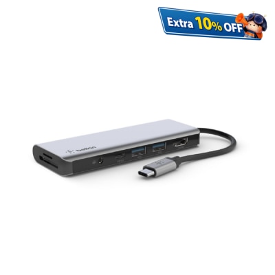 BELKIN CONNECT™ USB-C 7-in-1 Multiport Hub Adapter
