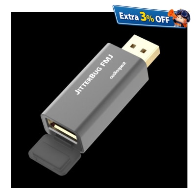 AUDIO QUEST 線聖 JitterBug FMJ USB 噪音過濾器