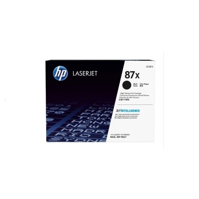 HP 惠普 87X 高打印量黑色原廠 LaserJet 碳粉盒 (CF287X)