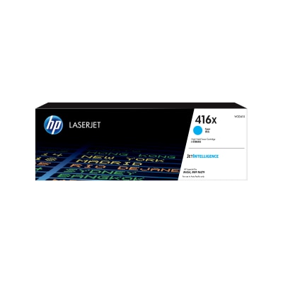 HP 惠普 416X 高打印量青色原厂 LaserJet 碳粉盒 (W2041X)