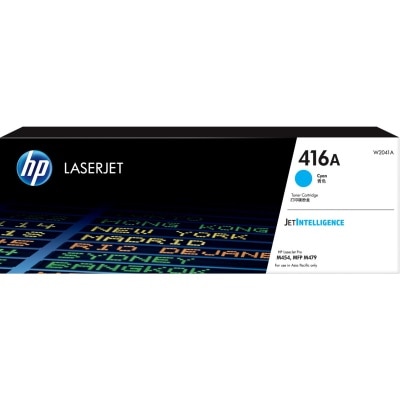 HP 416A Cyan Original LaserJet Toner Cartridge (W2041A)
