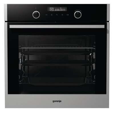 Gorenje BO747S30X  73L SuperSize baking area, AquaClean function Built in Oven
