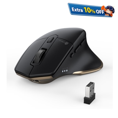 iClever MD172 Ergonomic dual wireless Bluetooth Mice