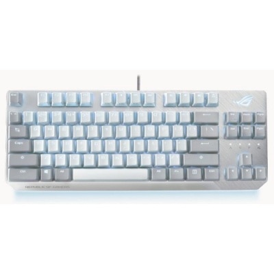 ASUS 华硕 ROG STRIX SCOPE TKL 机械有线游戏键盘 (青轴)