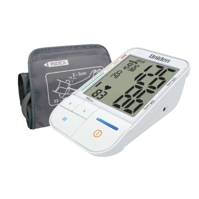 UNIDEN AM2305 4.8" XL Display Inflation Technology Blood Pressure Monitor