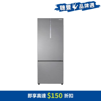 PANASONIC 樂聲牌 405公升ECONAVI 智慧節能變頻雙門下置式雪櫃 - NR-BX471C