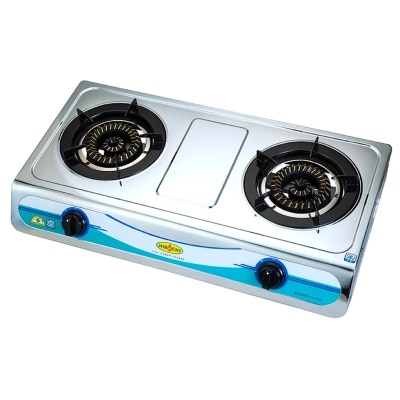 氣霸 Hibachi HY-2000S8 “火焰旋風” 不銹鋼煤氣座檯雙頭煮食爐 (TG) 氣體煮食爐