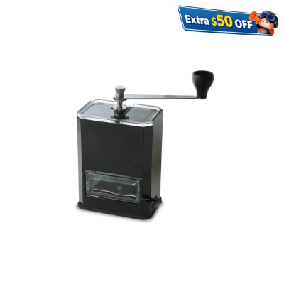 HARIO CLEAR CERAMIC COFFEE GRINDER