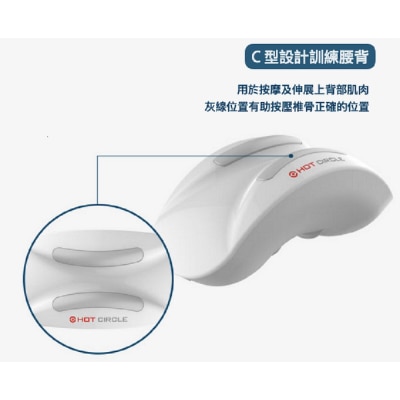 Hot Circle Alpha-Neck Hot Stone Massage