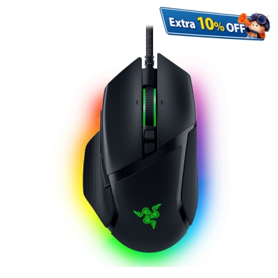 Razer 雷蛇 Basilisk V3 可自定义的RGB游戏有线鼠标