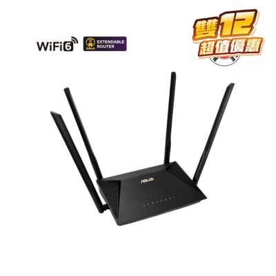 ASUS 華碩 RT-AX53U wireless AX1800 Dual Band 路由器