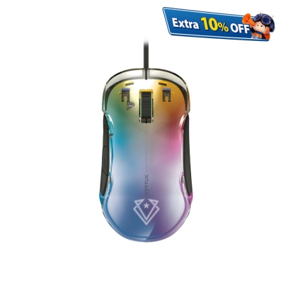 VERTUX Phoenix人体工学电竞LumiFlux有线鼠标