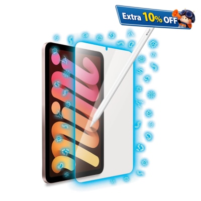 Torrii BODYGLASS Anti-bacterial Screen Protector for iPad mini (6th gen 2021) Screen Protector
